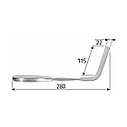 Ретрактор Simon 28cм, J-19-036, фото 2