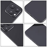 Муляж пустушка макет iPhone 16 Pro Black Titanium, фото 4