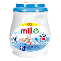Капсули для прання 2в1 BABY 50 шт., ТМ MILL PROFESSIONAL