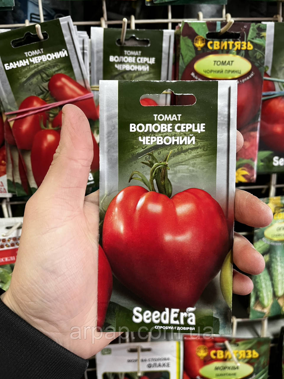 Помідор Волове Серце червоний 0,1 г (SeedEra), фото 1