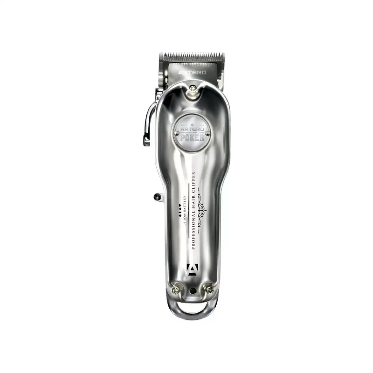 Машинка для стриження Artero Poker Silver акумуляторна Li-ion (M651)