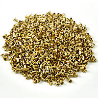 Втулки для пасячних рамок, латунне покриття (100 г)