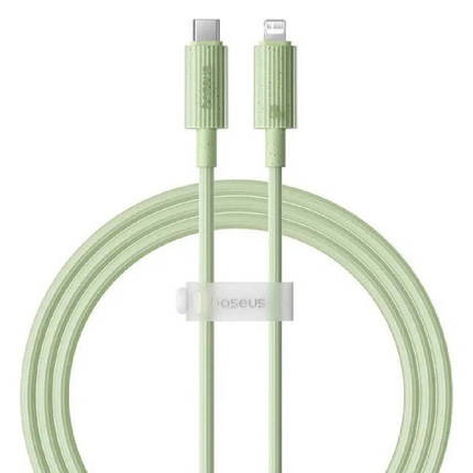 Кабель Baseus Habitat Series Fast Charging Cable Type-C to Lightning 20W 1m P10360201631-00 Green, фото 1