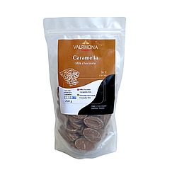 Шоколад молочний карамельний Valrhona Caramelia 36% 250 г