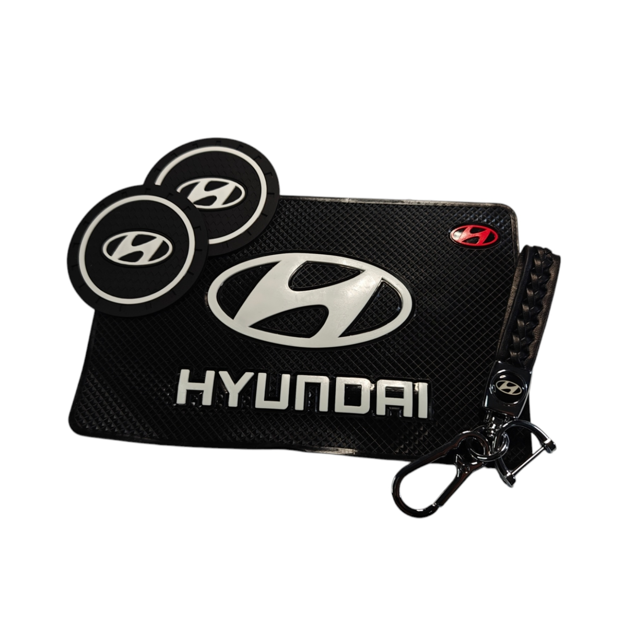 Комплект Hyundai (Хюндай) Брелок та антиковзкі килимки в авто.