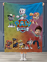 Дитяче Покривало з Щенячим Патрулем: Ідеальний Подарунок для Дітей з 3D малюнком 160х200 см.