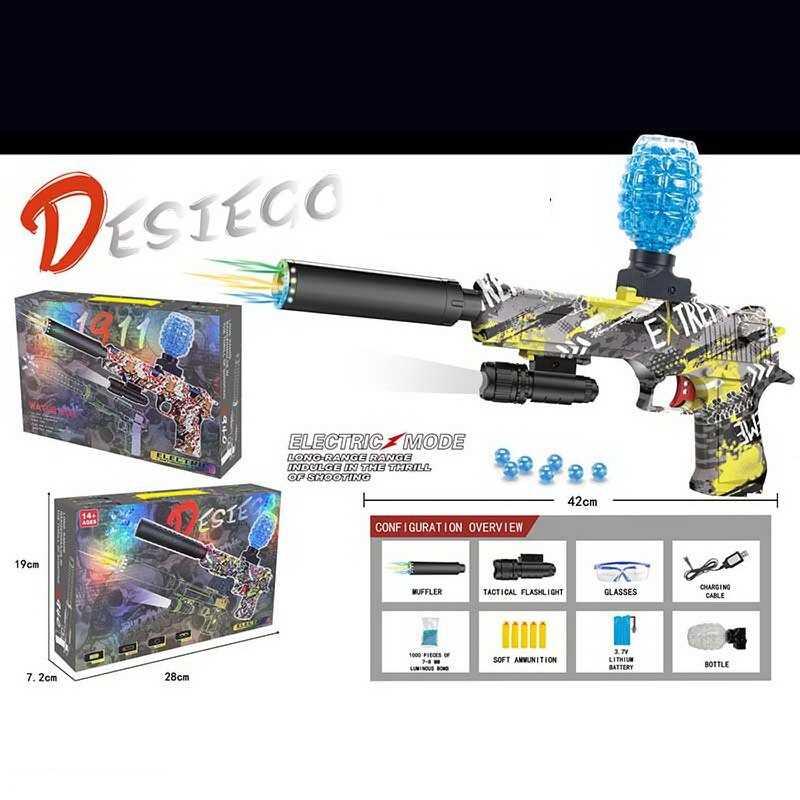 Дитячий іграшковий пістолет G 930-3 D в коробці, фото 1