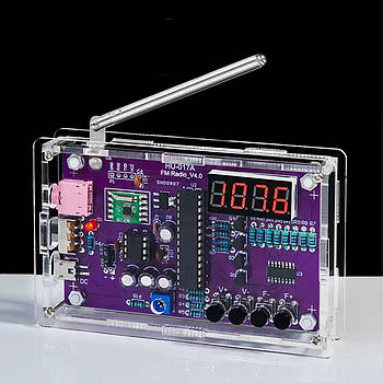 Електронний комплект FM-радіо навчальний набір "Радіоприймач FM DIY KIT"