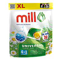Капсули для прання Універсальні 30 шт., ТМ MILL PROFESSIONAL