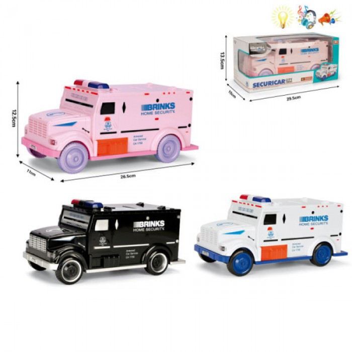 Електронна дитяча скарбничка  Поліцейська машина