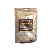 Капсули для прання універсальні Ромашка польова 2в1 30 шт., Eco MILL