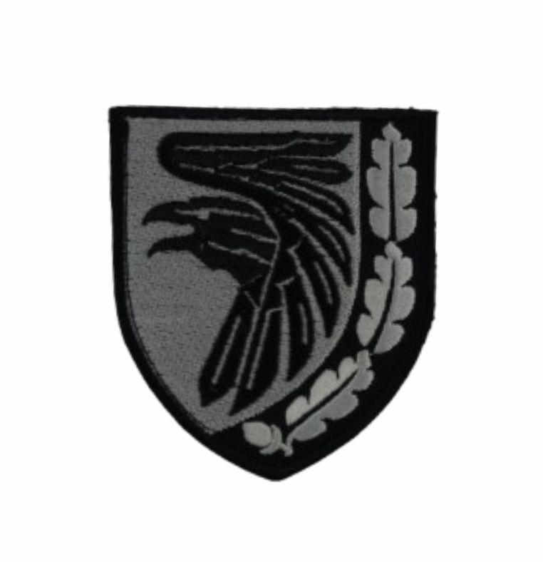 Шеврон 93 ОМБр чорний