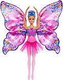 Barbie Dance and Flutter HXJ10 Лялька Барбі Дрімтопія Чарівні крильця, фото 4