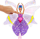 Barbie Dance and Flutter HXJ10 Лялька Барбі Дрімтопія Чарівні крильця, фото 5