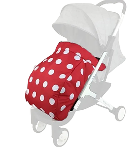 Універсальний утеплювач для ніжок до колясок  забарвлення Мінні 1000059 Yoya