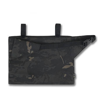 Каремат-сидушка Militex 20mm Cordura Black Multicam під броню