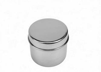 Банка для сипких One Chef Преміум 450 мл d9 см h8,2 см неіржавка сталь (609136)