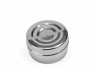 Банка для сипких One Chef 100 мл d6,2 см h3,5 см неіржавка сталь (609138)