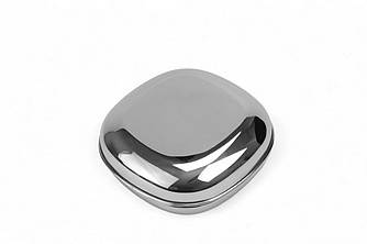 Банка для сипких One Chef квадратна 380 мл 12,5х12,5 см h5 см неіржавка сталь (609140)