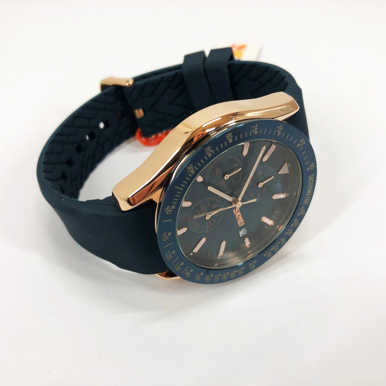 Чоловічі наручні годинники класика SKMEI 9253PRGBU, Брендові оригінальні наручні годинники FC-17, фото 1