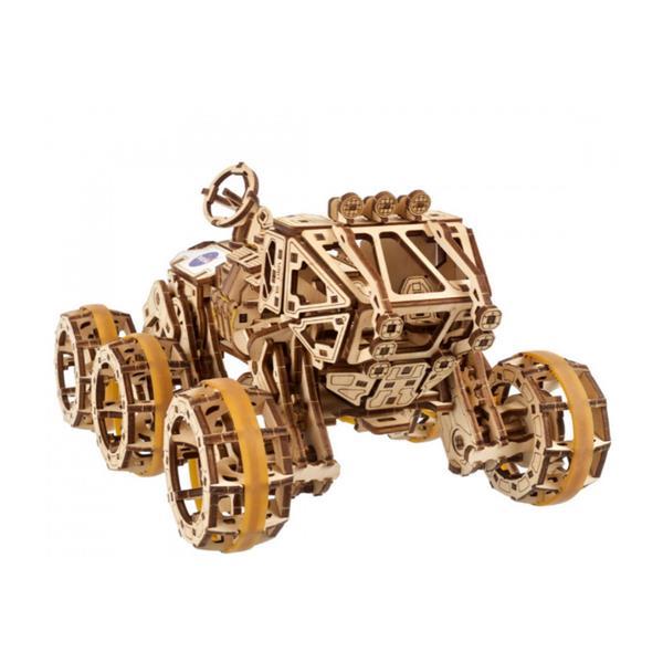 Дерев'яний механічний 3D конструктор Ugears Пілотований марсохід (70206), фото 1