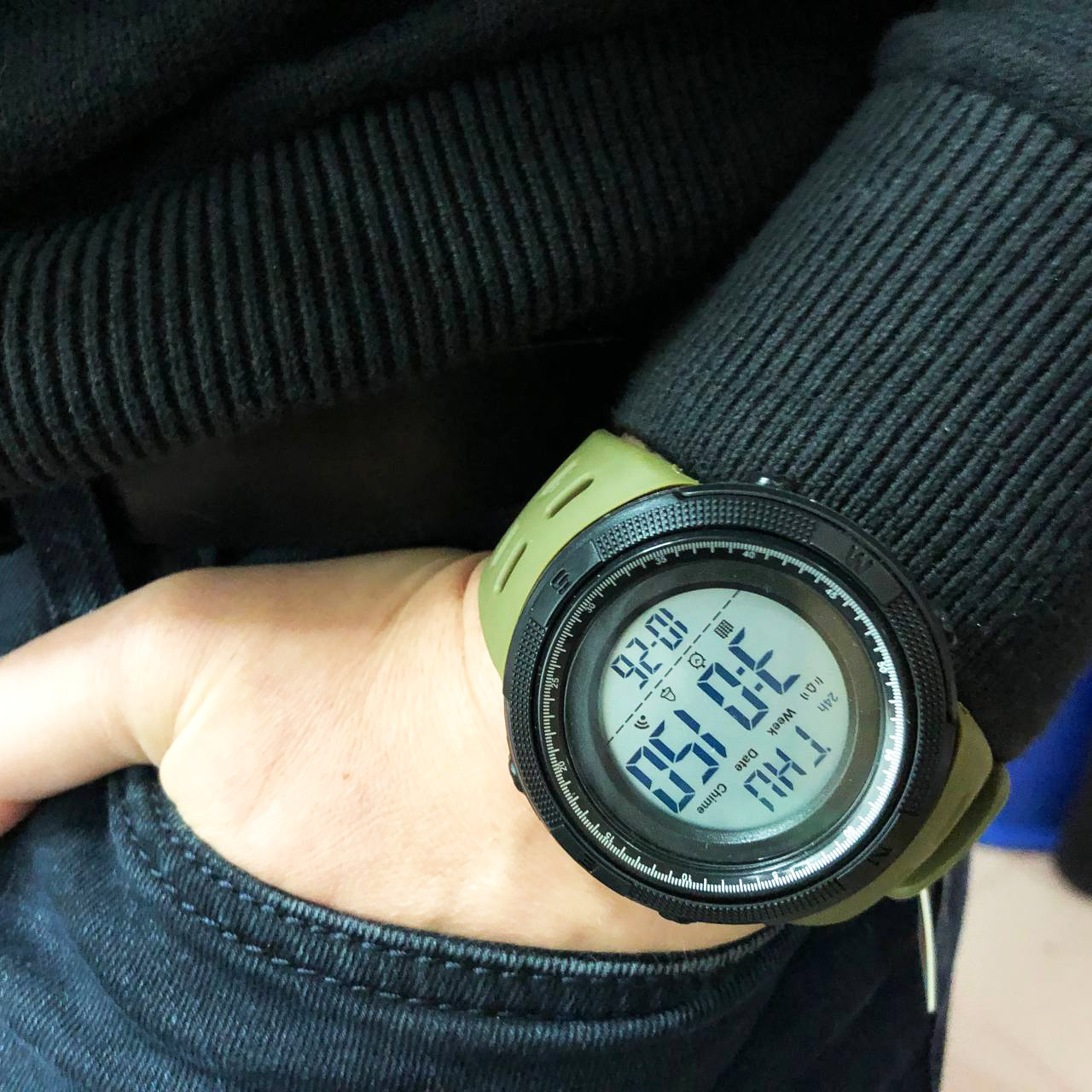 Військовий тактичний годинник SKMEI 1167AG, Спортивний міцний годинник, SA-681 Водонепроникний годинник, фото 1