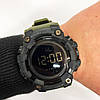 Спеціальні годинники для армії SKMEI 1968AG, Електронні наручні годинники чоловічі тактичні QB-74, фото 9