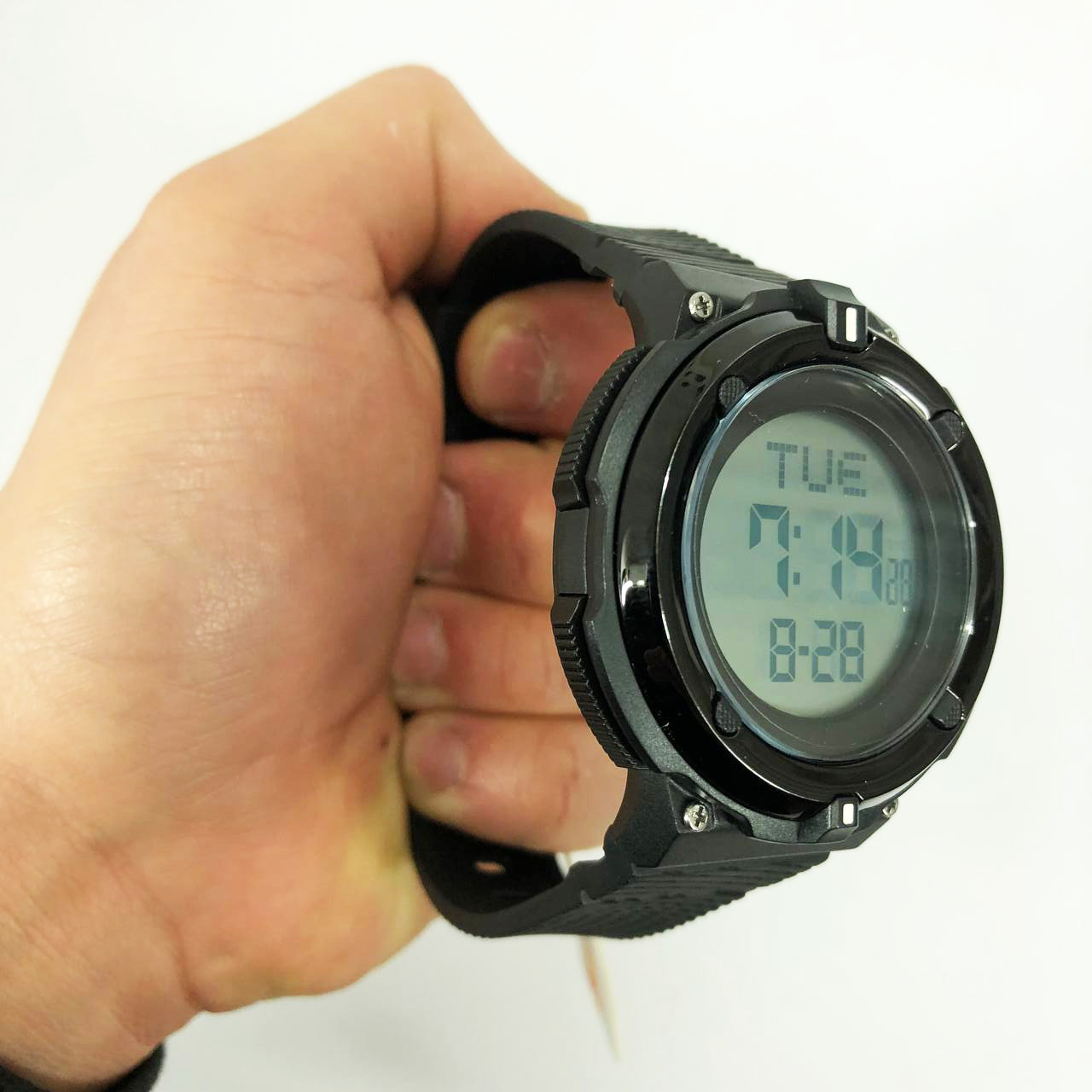 Чоловічі водостійкі кварцові годинники, Протиударні годинники Електронні спортивні OH-79, фото 1