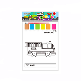 Набір розмальовок Keybaby для дітей, у кольорі Trafic