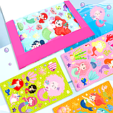 Набір багаторазових наклейок Keybaby з великою сценою для творчості, у кольорі Unicorn, фото 3