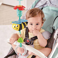 Іграшка-підвіска на коляску Hape Брязкальце Шмель (E0022)