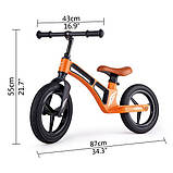 Біговел Hape Нове дослідження двоколісний жовтогарячий (E1081), фото 4