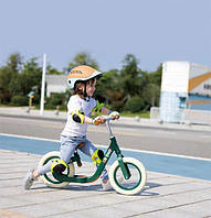 Біговел двоколісний Hape Навчися кататися зелений (E1090)