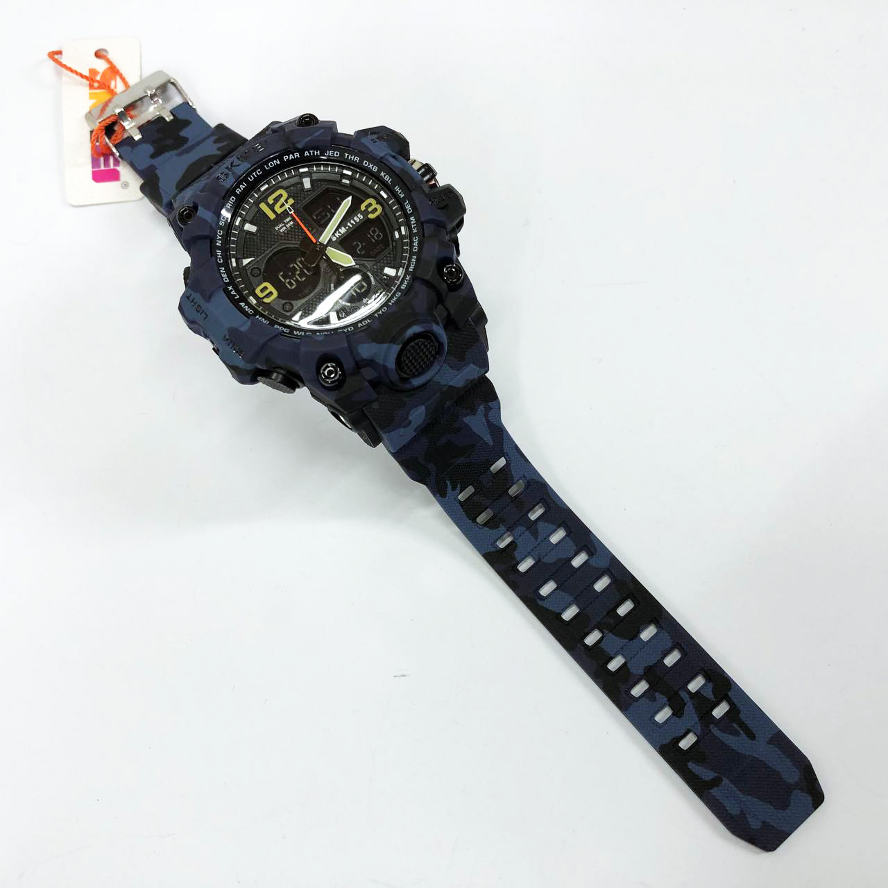 Годинники військові чоловічі SKMEI, Ударостійкі водонепроникні годинники для подорожей LZ-66, фото 1