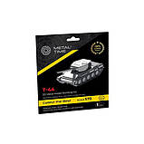 Колекційна модель-конструктор Metal Time Танк T-44 (MT072), фото 8