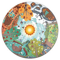 Пазл круглий Hape Чотири сезони 16 ел. (E1636)