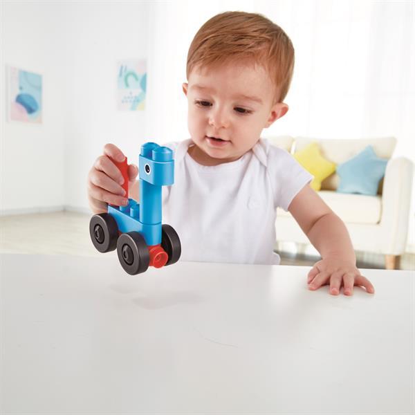 Конструктор PolyM Машинки та звірята 6 деталей (760001), фото 1