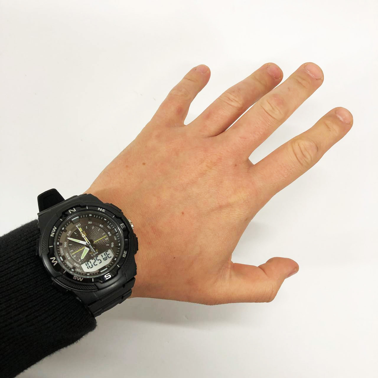 Годинники військові з офіційною гарантією SKMEI 4541/1454BKWT, Армійські годинники топ GP-24, фото 1