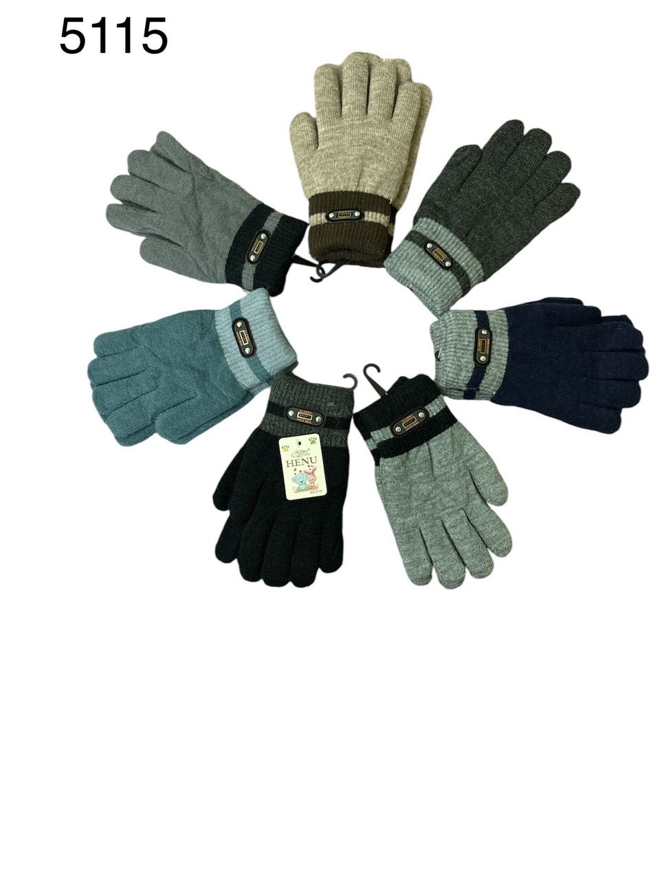 Рукавички дитячі подвійні на хлопчиків Оптом