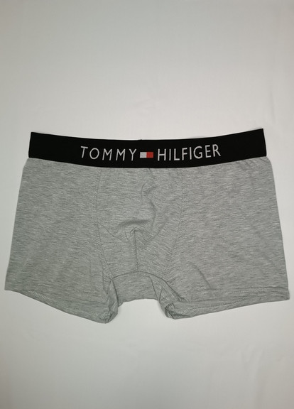 Однотонні сірі чоловічі труси Tommy Hilfiger, фото 1