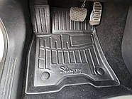 Резиновые коврики Stingray 3D для Mercedes EQB 2021- гг