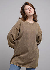 Світшот жіночий 341593 M-L Fashion Хакі, 8513794 — 750