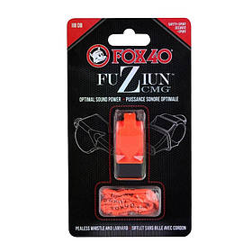 Свисток з ремінцем на шию FOX 40 Original Whistle Fuziun CMG 8603-0308, Жовтогарячий, Розмір (EU) — 1SIZE