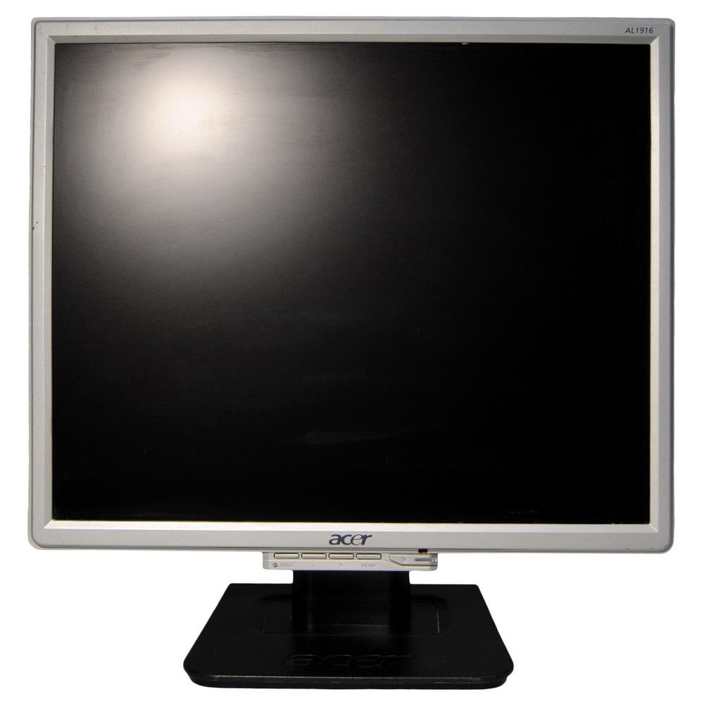 Монітор 19" 1280*1024 Acer AL1916 VGA срібн.+чорн. бв B Гар.12міс! #