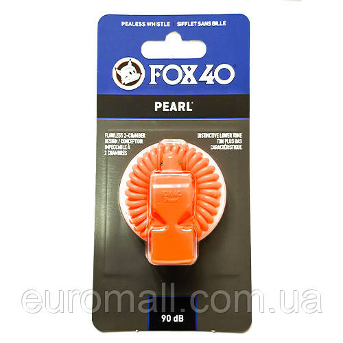 Свисток FOX 40 Original Whistle Pearl Safety 9702-0305, Жовтогарячий, Розмір (EU) — 1SIZE