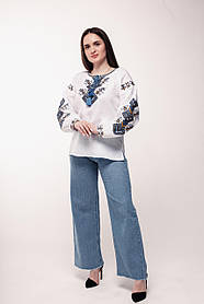 Лляна вишита сорочка «Мирослава"