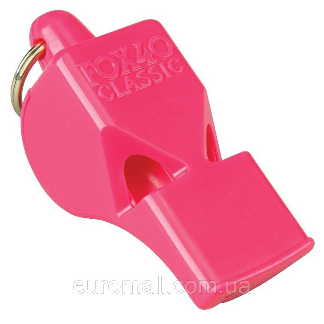 Свисток FOX 40 Classic Whistle Safety 9902-0400, Рожевий, Розмір (EU) — 1SIZE