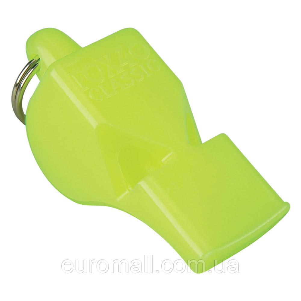 Свисток FOX 40 Classic Whistle Safety 9902-1300, Салатовий, Розмір (EU) — 1SIZE
