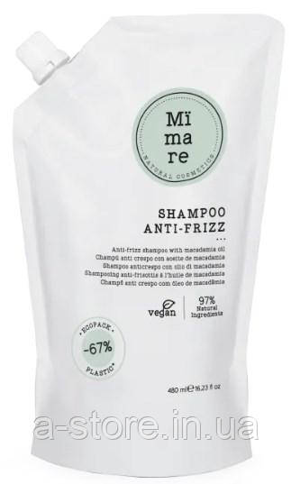 Mimare Anti-Frizz Shampoo Шампунь розгладжуючий з олією макадамії