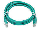 Патч-корд UTP Atcom RJ45, Cat.6, мідь, 2 м, зелений, фото 3